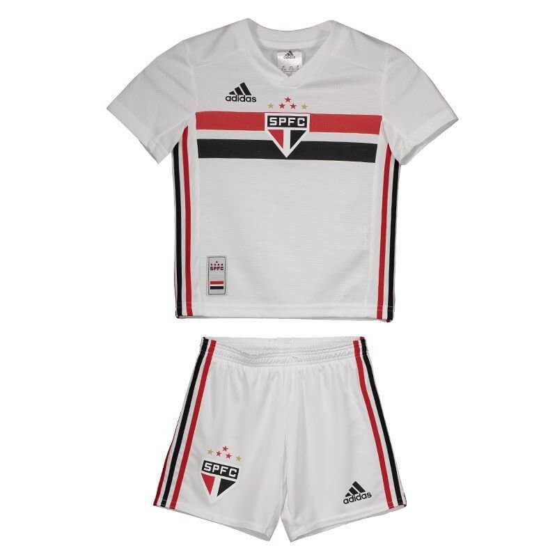 Trikot São Paulo Heim Kinder 2019-20 Weiß